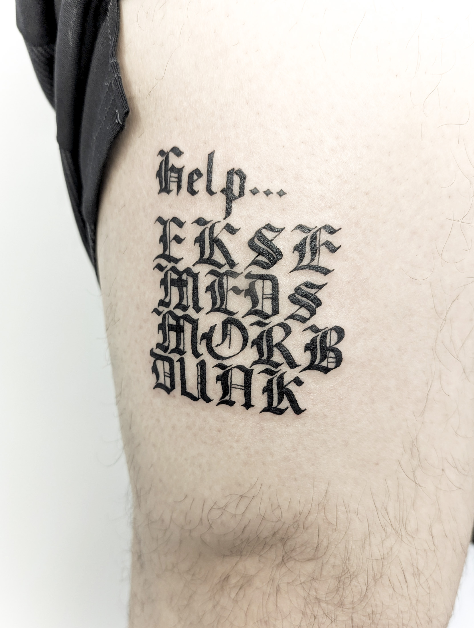 Gothic Lettering